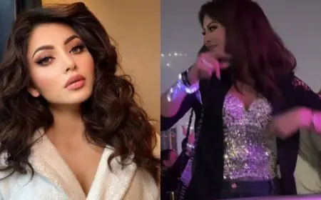 "उर्वशी रौतेला ने आनंद पीरामल के साथ अपनी करिश्माई मुस्कान और आभा से किया सबको मोहित!"