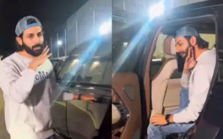 कार्तिक आर्यन  'पुष्पा 2' के है फैन, किया अल्लू अर्जुन का स्टाइल कॉपी