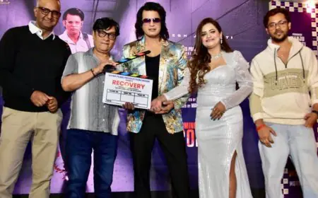 निर्माता मंजू भारती ने किया पांच फिल्मों को लॉन्च